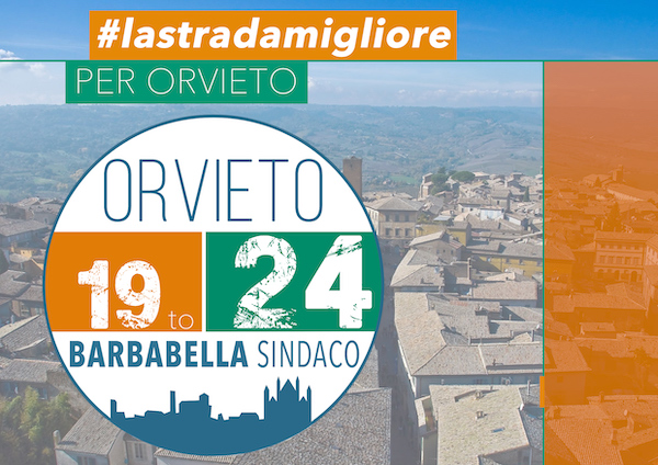 "Orvieto 19to24" ringrazia gli elettori e invita a proseguire insieme la battaglia