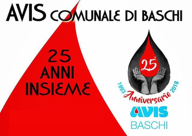 L'Avis Comunale di Baschi festeggia i suoi 25 anni di attività