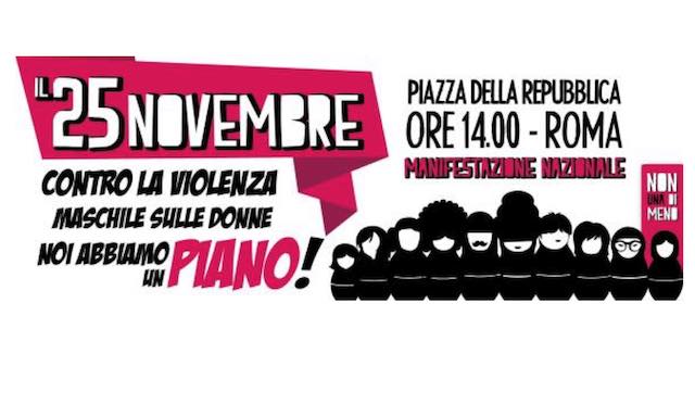 L'Albero di Antonia: "La mobilitazione oggi contro la violenza sulle donne"