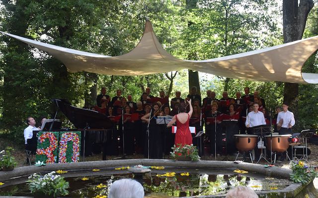 Festa in musica a Villa Lante per i trent'anni del Coro San Giovanni