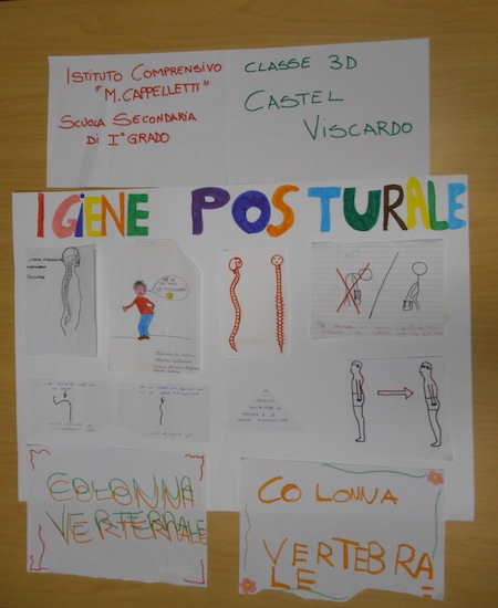 Al "Muzio Cappelletti" di Allerona il progetto "Igiene posturale in età evolutiva nel periodo della scolarizzazione"
