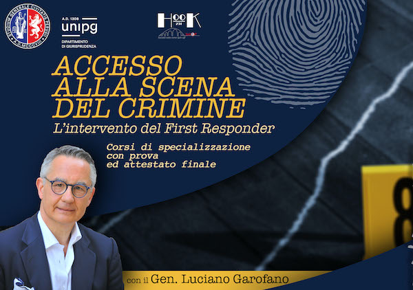 Accesso alla scena del crimine, via ai corsi di specializzazione con il generale Luciano Garofano