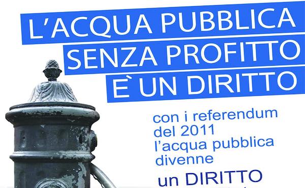 La vertenza per l'acqua pubblica nell'Orvietano riparte da Porano