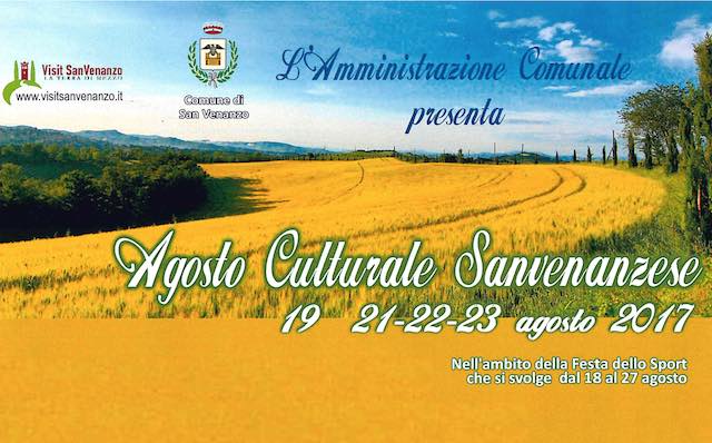"Agosto Culturale Sanvenanzese 2017", tutti gli appuntamenti in programma