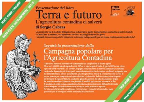 Incontro su "Terra e futuro. L'agricoltura contadina ci salverà"