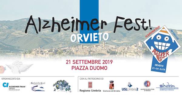 "Alzheimer Fest Orvieto" in Piazza Duomo e Piazza Cahen