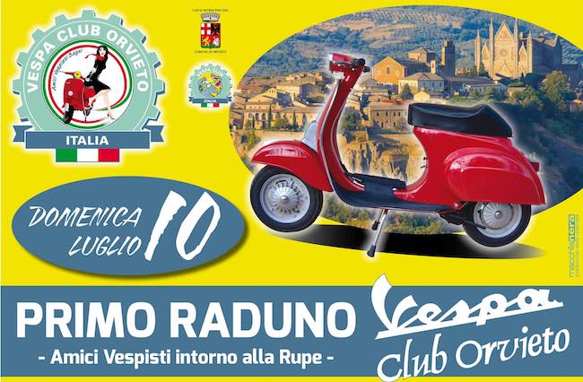 "Amici vespisti intorno alla Rupe". Domenica, il primo raduno Vespa Club Orvieto