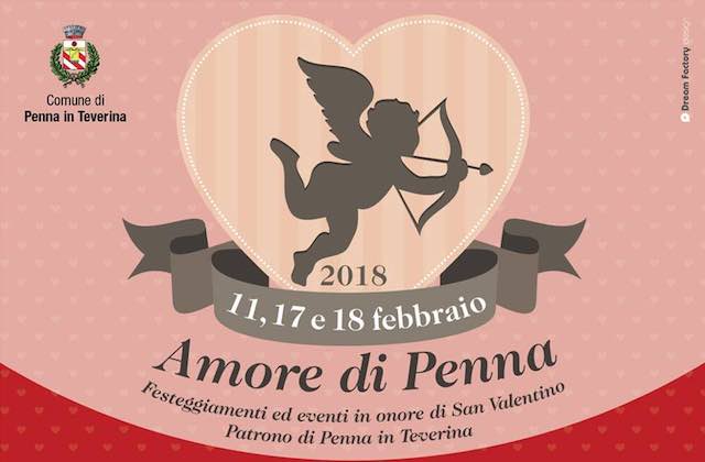 "Amore di Penna". Tre giorni di appuntamenti per San Valentino Patrono