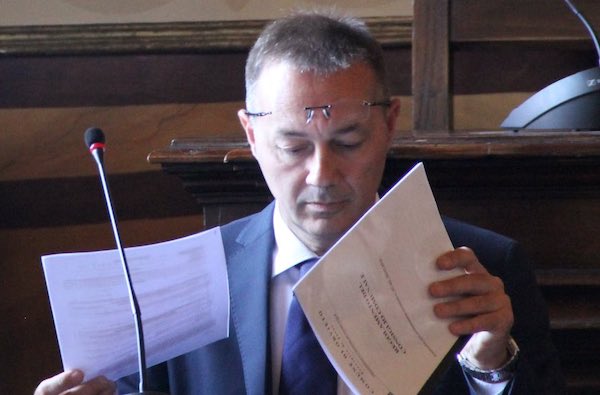 Dimissioni irrevocabili per il vice sindaco Ranchino. Tardani: "La decisione non stravolge gli equilibri politici"