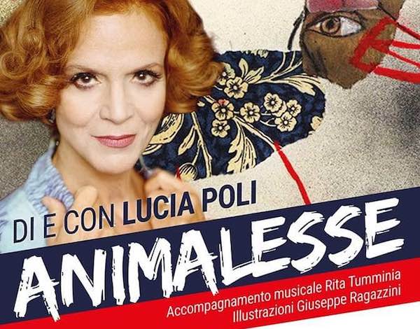 "Animalesse", la forza di Lucia Poli in scena al Teatro Caffeina