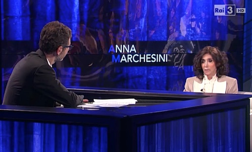 Anna Marchesini torna da Fazio: "Non ho ancora capito perché si sta in vita"