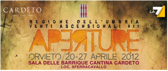 "Aperture" - Il Programma dal 18 al 29 aprile 2012