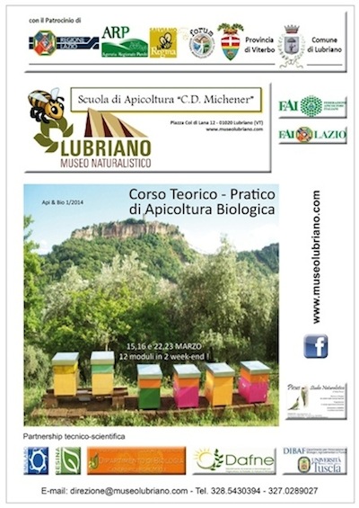 In arrivo il corso teorico - pratico di apicoltura biologica "Api & Bio 1/2014"