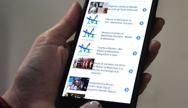 Musei di Maremma a portata di click con la nuova App per smartphone e tablet