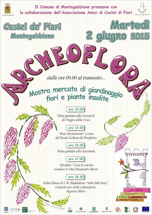 Castel di Fiori profuma per l'edizione 2015 di "Archeoflora"