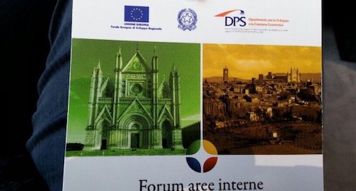 Forum "Aree Interne". "La rete dei territori per lo sviluppo locale"