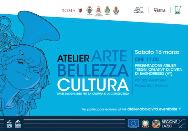 "Segni Creativi" a Palazzo Alemanni, inaugura l'Atelier Arte Bellezza e Cultura