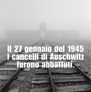 27 gennaio 2013, Giorno della memoria". Così lo ricordano Orvieto e l'Orvietano