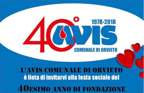 La Sezione Avis compie 40 anni. Messa, pranzo e consegna delle benemerenze