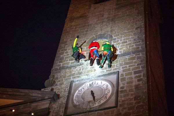 Babbo Natale e Befana Forraditesta, in arrivo tre discese acrobatiche