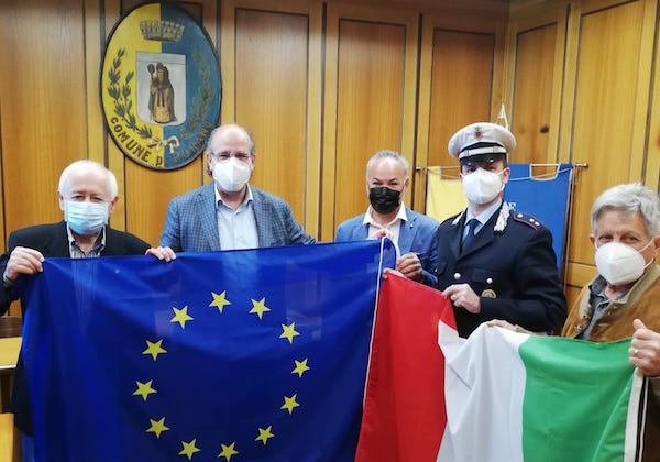"Decoro della Bandiera", i rappresentanti dell'Ancri in visita al Comune di Porano
