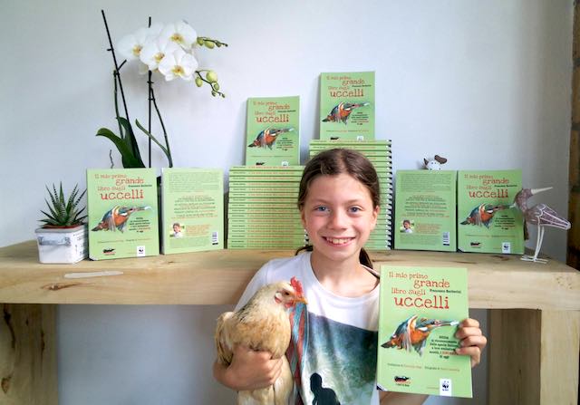 Grande partenza in libreria per Francesco Barberini, l'aspirante ornitologo di 10 anni