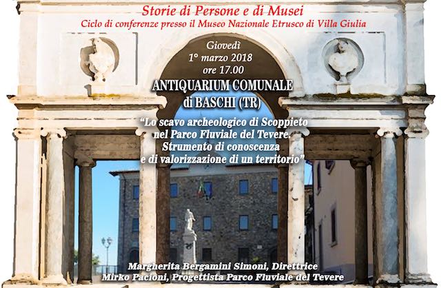 "Lo scavo archeologico di Scoppieto. Strumento di conoscenza e valorizzazione"