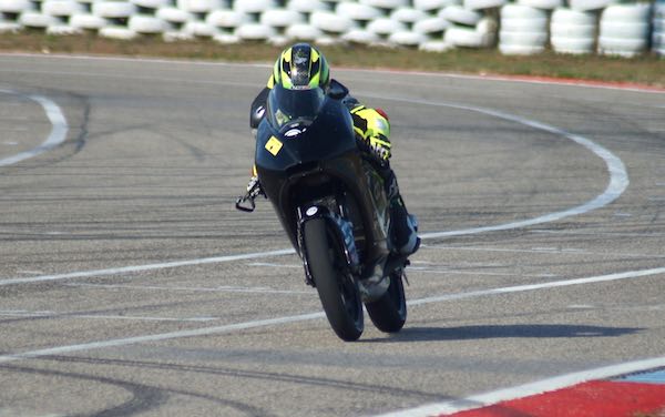 Giulio Basili, test incoraggiante in sella alla PreMoto3