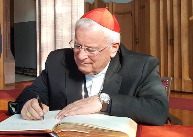 Il cardinale Gualtiero Bassetti al Santuario dell'Amore Misericordioso