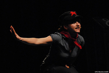 Marta Cuscun&agrave; interpreta _ndina Peteani