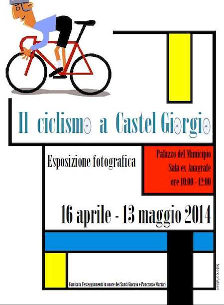 Fino al 13 maggio, in mostra "Il ciclismo a Castel Giorgio"