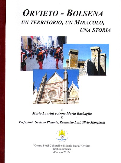 Si presenta il libro "Orvieto-Bolsena, un territorio, un Miracolo, una storia"