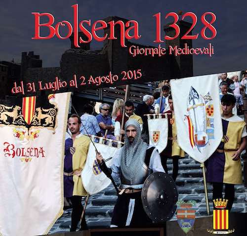 Tre giorni di eventi medievali per la sesta edizione di "Bolsena 1328"