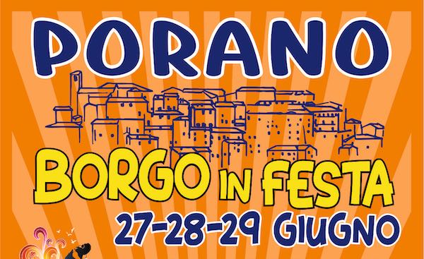 "Borgo in Festa" si rinnova. Tre giorni di musica e street art