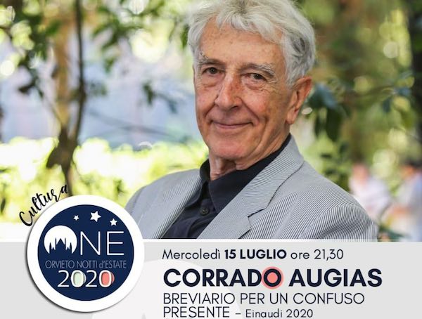 Corrado Augias presenta in prima nazionale "Breviario per un confuso presente"