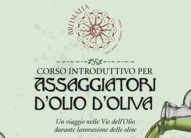 "Corso introduttivo per assaggiatori di olio di oliva", ecco le tappe del viaggio