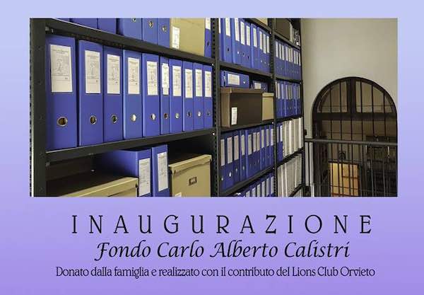 All'Archivio Vescovile si inaugura il Fondo Carlo Alberto Calistri