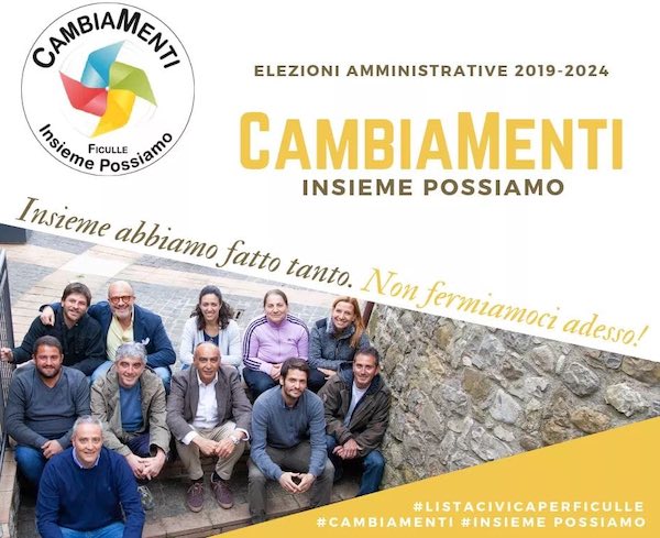 Si presenta "CambiaMenti. Insieme possiamo", lista civica per Ficulle