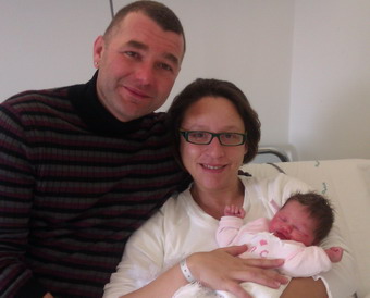 Camilla &egrave; nata con parto indolore. Prima esperienza al "Santa Maria della Stella"