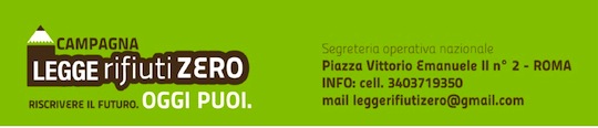 Il CDP Orvieto aderisce alla Campagna Nazionale "Legge Rifiuti Zero"