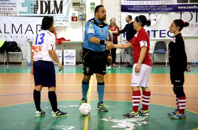 Orvieto FC, le ragazze del futsal si difendono contro il potente Real Cannara