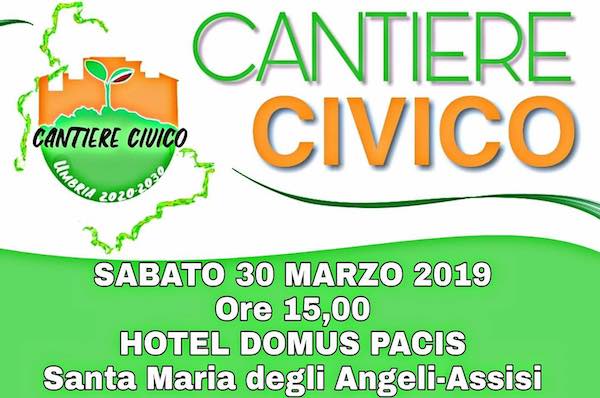 Ambiente e lavoro al centro di "Cantiere Civico. Umbria 2020-2030"