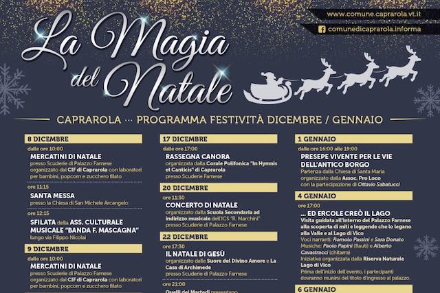 Tradizione, musica e teatro per accendere "La Magia del Natale"
