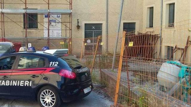Controlli per la sicurezza sul lavoro, i carabinieri rilevano violazioni in un cantiere