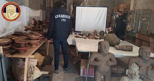 501.574 i beni recuperati nel 2020 dai Carabinieri del Comando Tutela Patrimonio Culturale