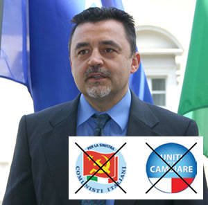 Carlo Tonelli candidato Sindaco a Orvieto. Programma e liste di supporto: "Comunisti Italiani" e "Uniti per Cambiare"