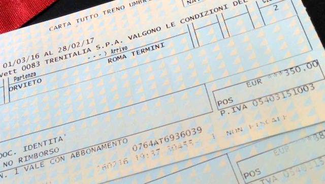 Carta Tutto Treno, è polemica sulle fasce Isee. Sacripanti (Gm): "E Germani tace"