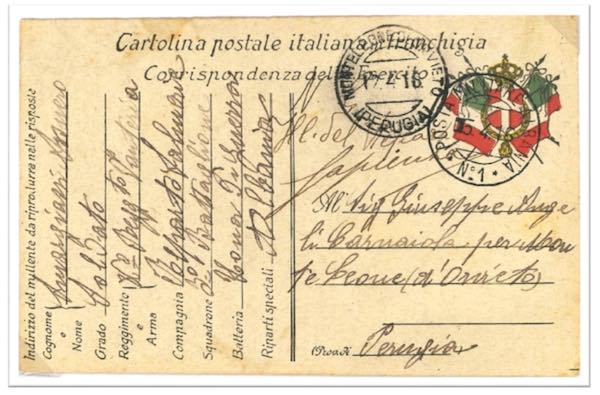 "Corrispondenza dal fronte 1915-1918". Le cartoline dei soldati entrano in classe