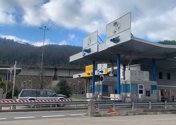 Autostrada del Sole, chiusure notturne dell'uscita della stazione di Orvieto