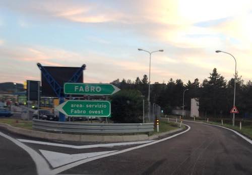 A1, temporanea chiusura del casello di Fabro e dell'area di servizio Fabro Ovest